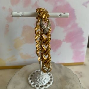 Lovely Bracelet in gold & silver tone